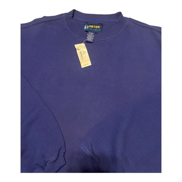 Vintage Eddie Bauer Crewneck Sweatshirt Purple Size L - Picture 1 of 5